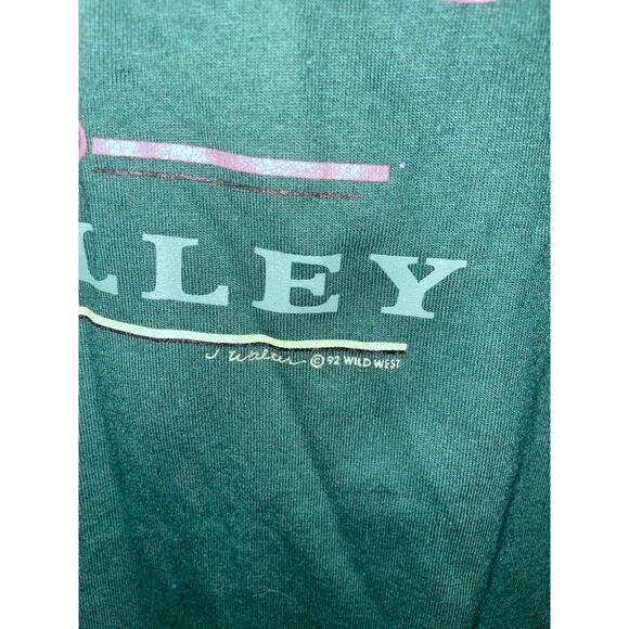 Vintage Scottys Castle Shirt Death Valley Green Desert Mountain Tee VTG 90s L - Picture 7 of 11